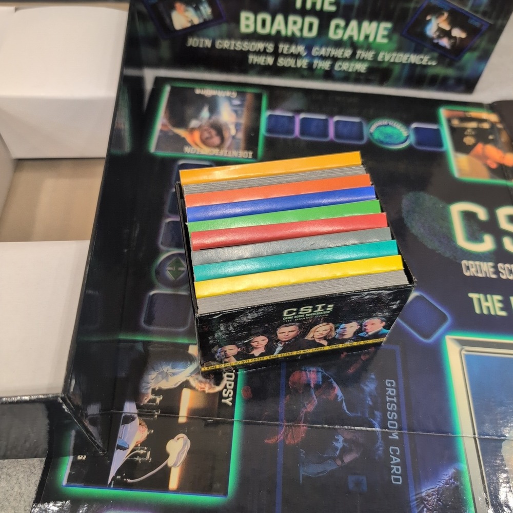 CSI Crime Scene Investigation The Board Game 2004 Specialty Board Games 3743 - Picture 5 of 6